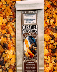 Caramel des Cimes – Infusion Biscuit & Caramel 100g | Thé des Maitre