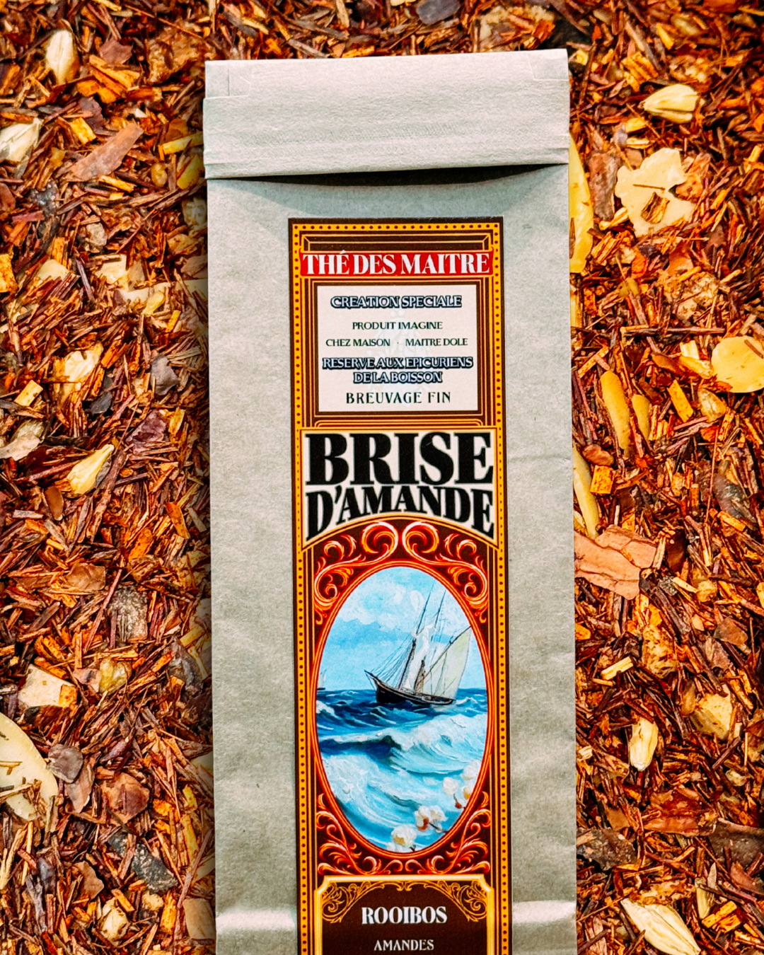 Brise d’Amande – Rooibos Amande & Cacao 100g | Thé des Maitre - Maison Maitre