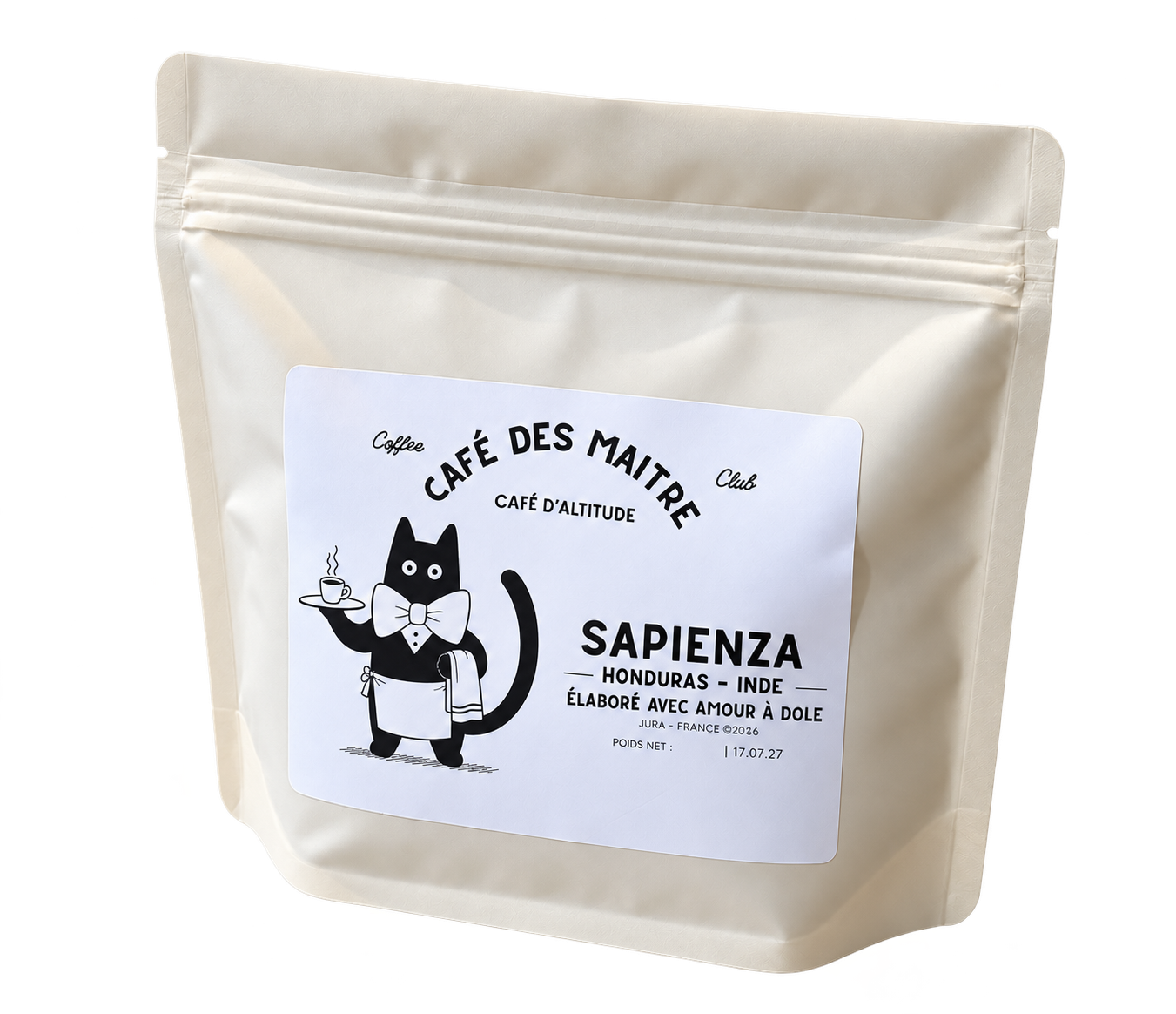 Sapienza, café espresso arabica-robusta